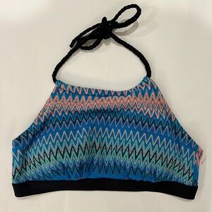 Cole of California padded bathing suit halter top size 16W